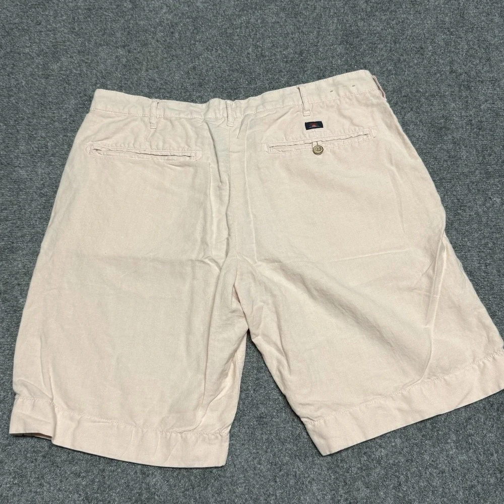 Faherty Shorts Mens 34 Pink Casual Chino 9